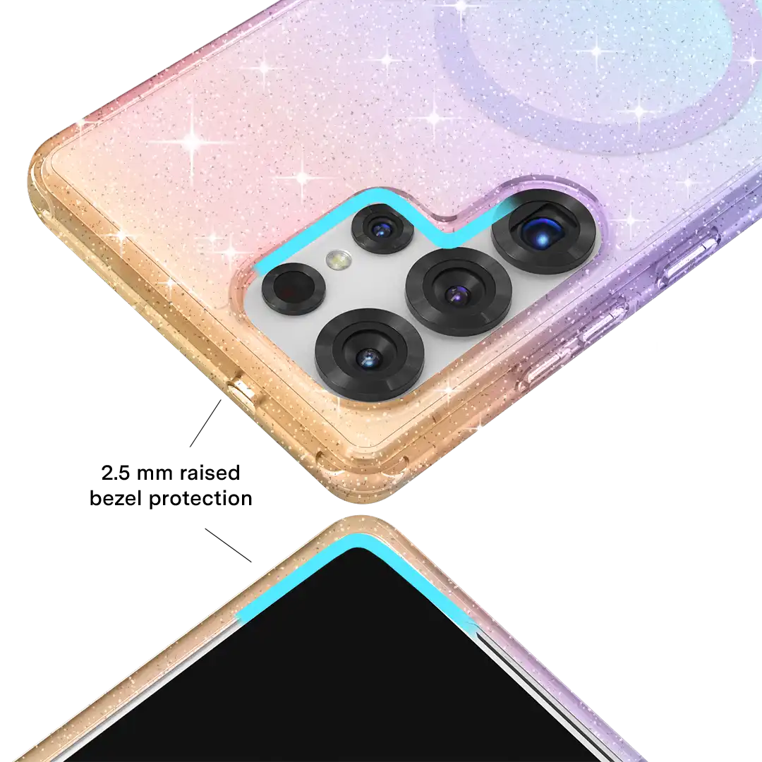 Ombre Stardust Glitter Samsung Case