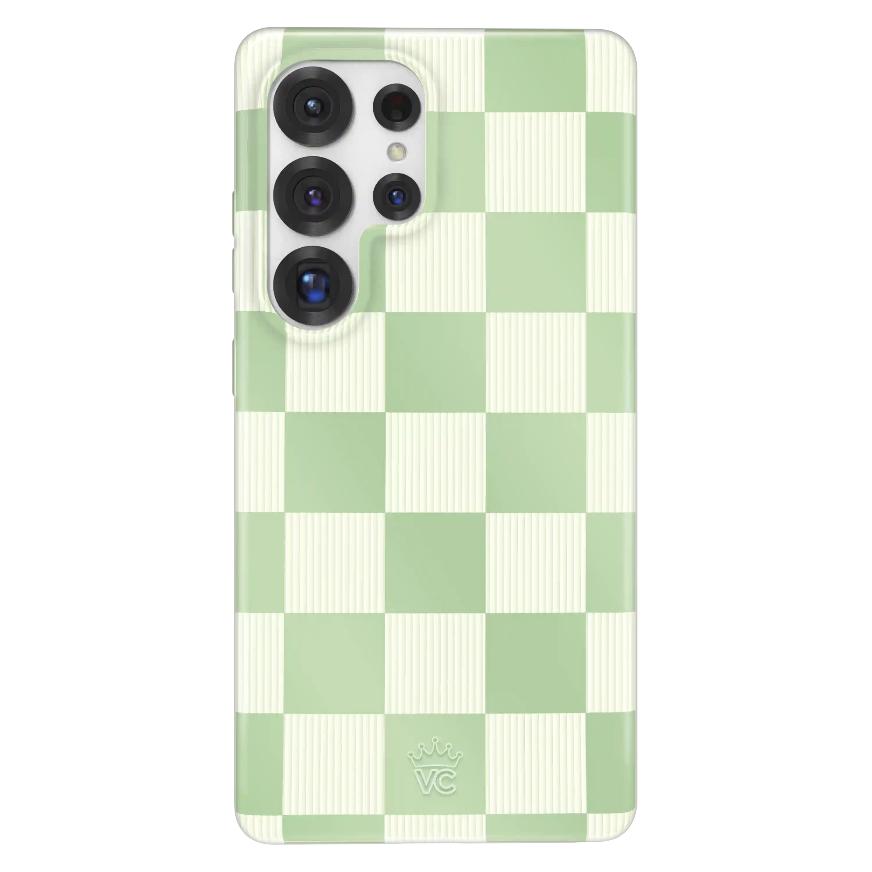 Pistachio Vibe Checkered Samsung Case