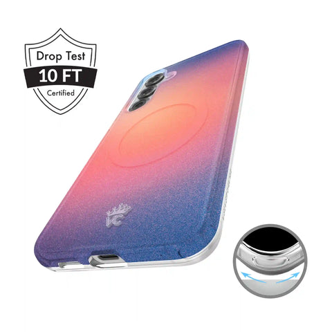 Sunset Glow Aura Samsung Case