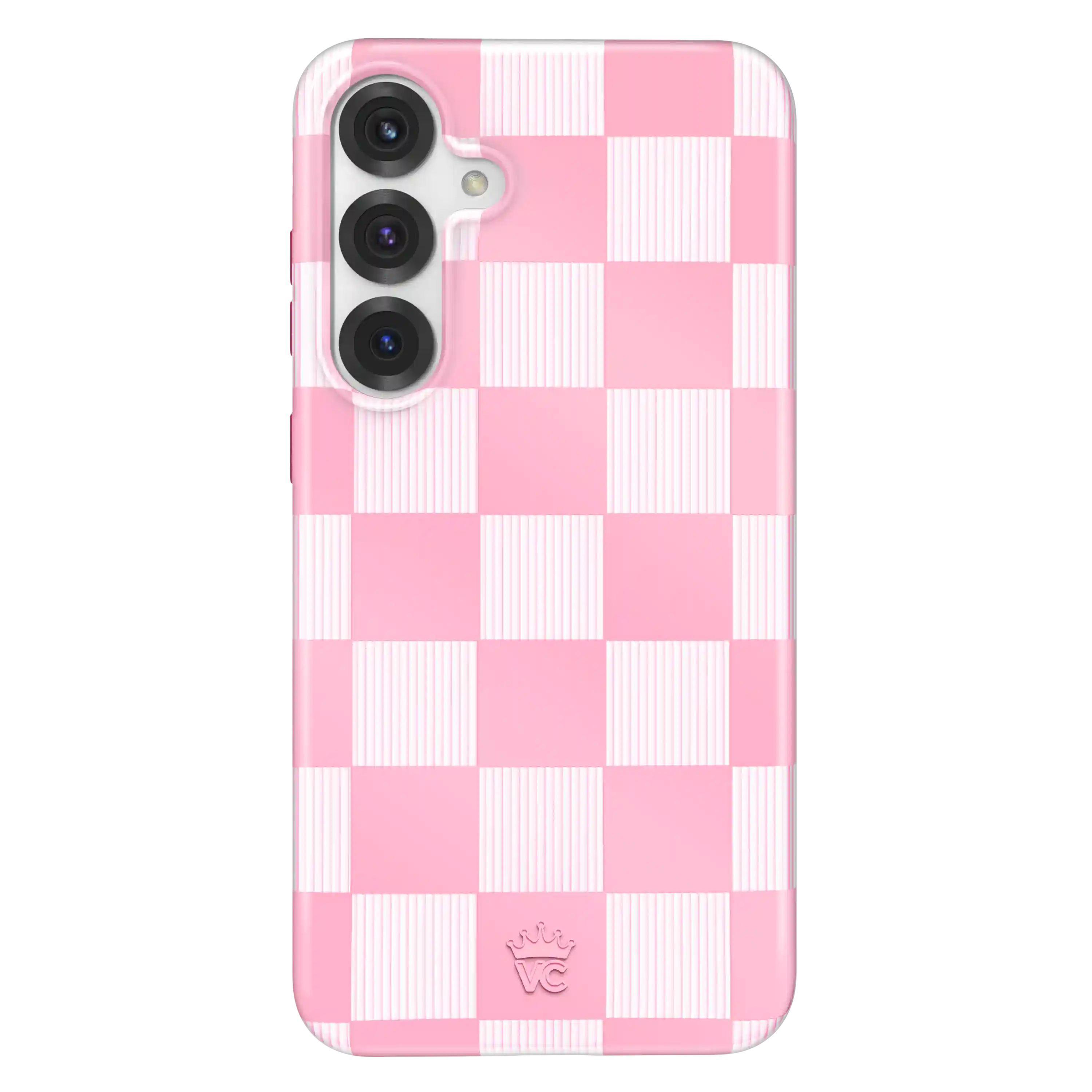 Pink Vibe Checkered Samsung Case