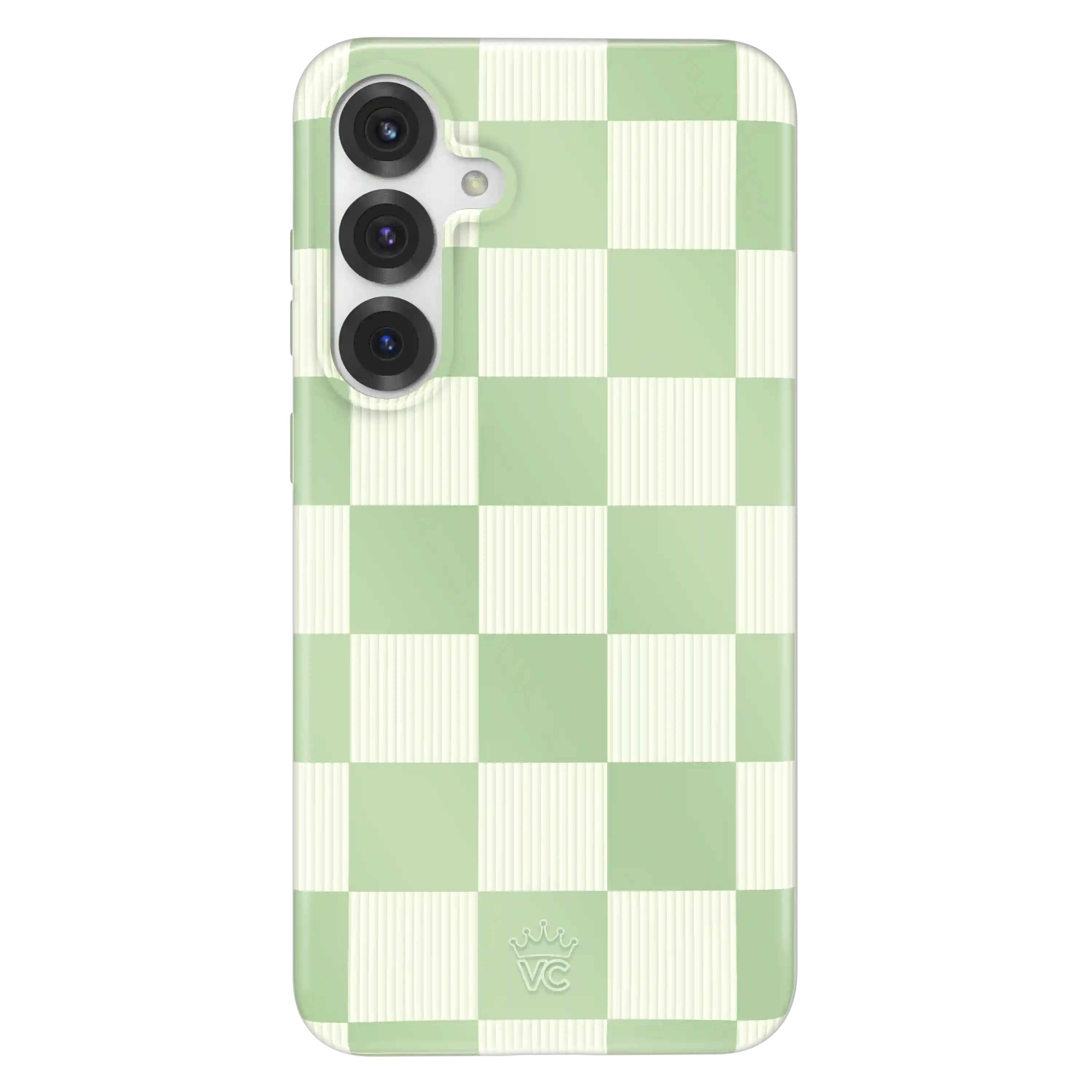 Pistachio Vibe Checkered Samsung Case
