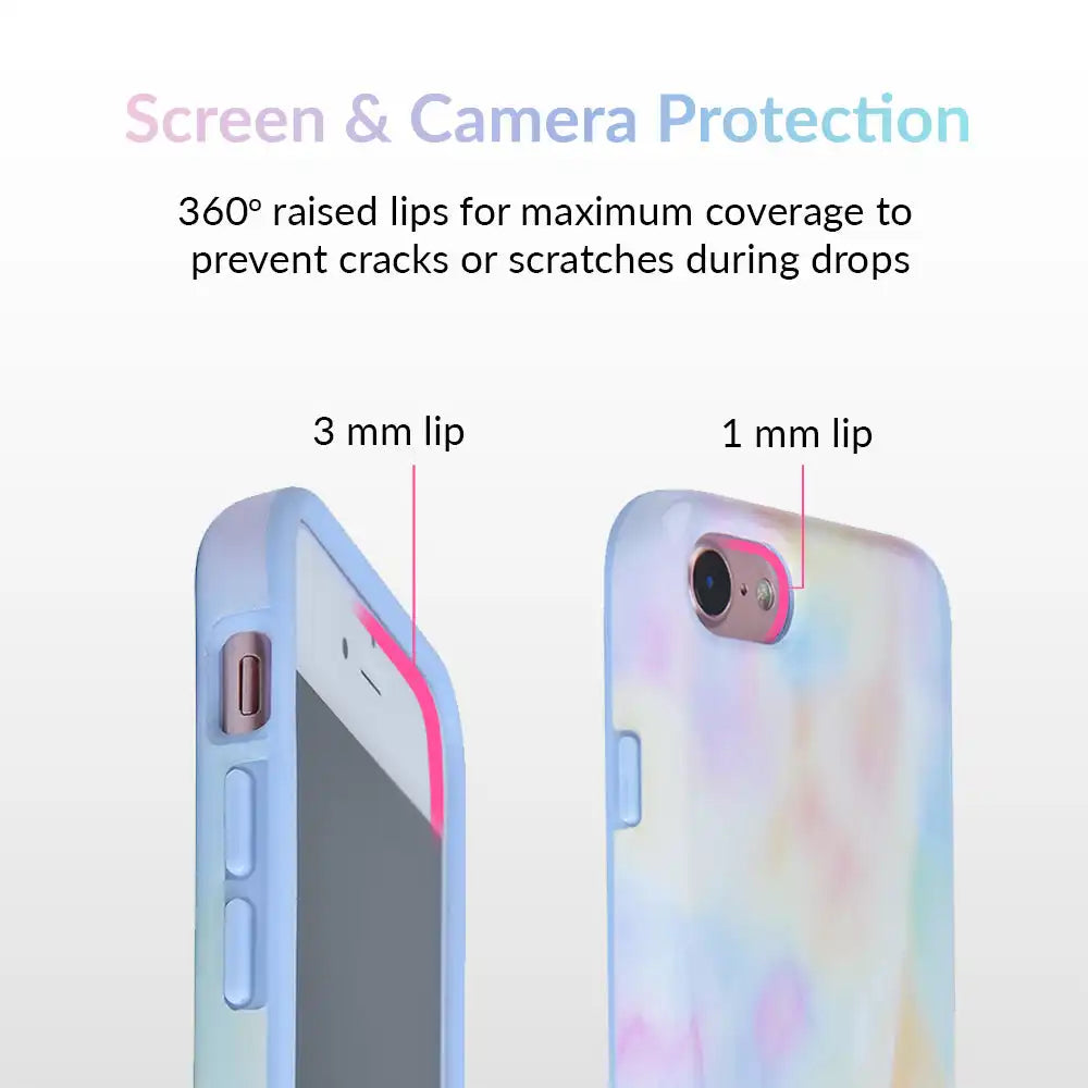 Pastel Tie Dye iPhone Case